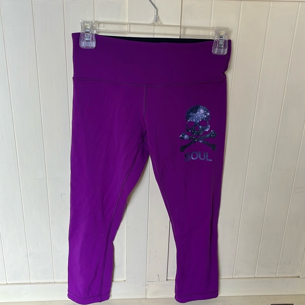 Lululemon x Soulcycle cropped leggings